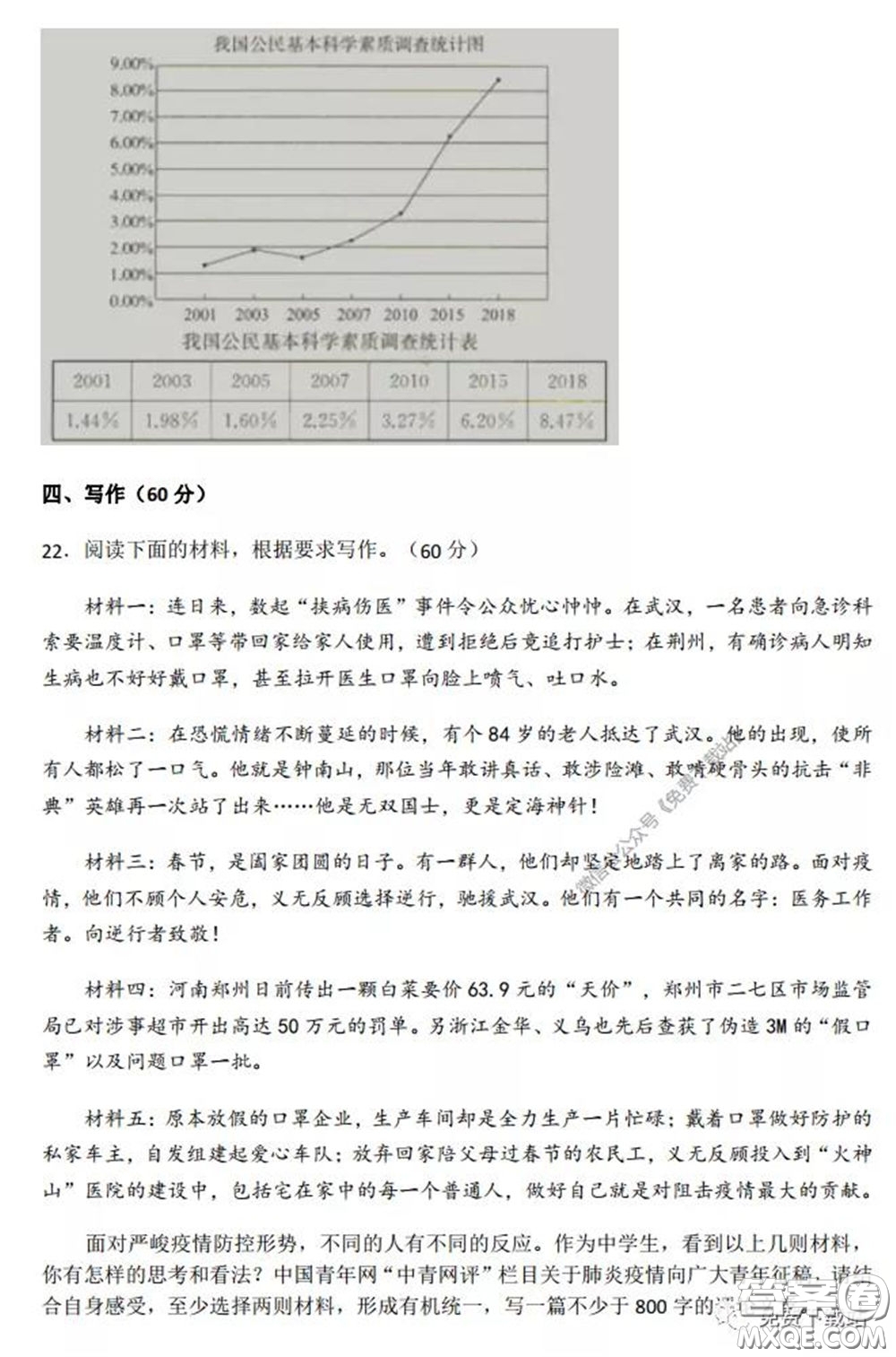 郑州外国语2020届高三第七次调研考试语文试题及答案