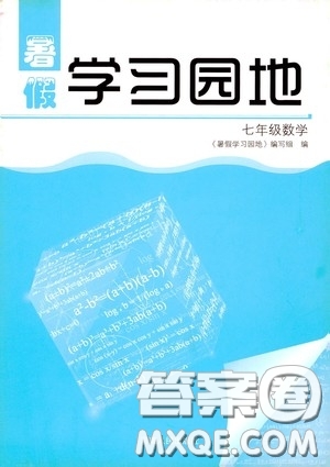 河南人民出版社2020暑假学习园地七年级数学答案