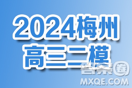 2024梅州市高三总复习质检试卷数学习题答案